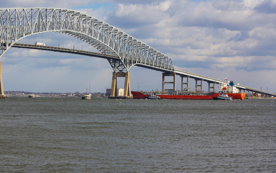 Francis Scott Key Bridge Baltimore Maryland