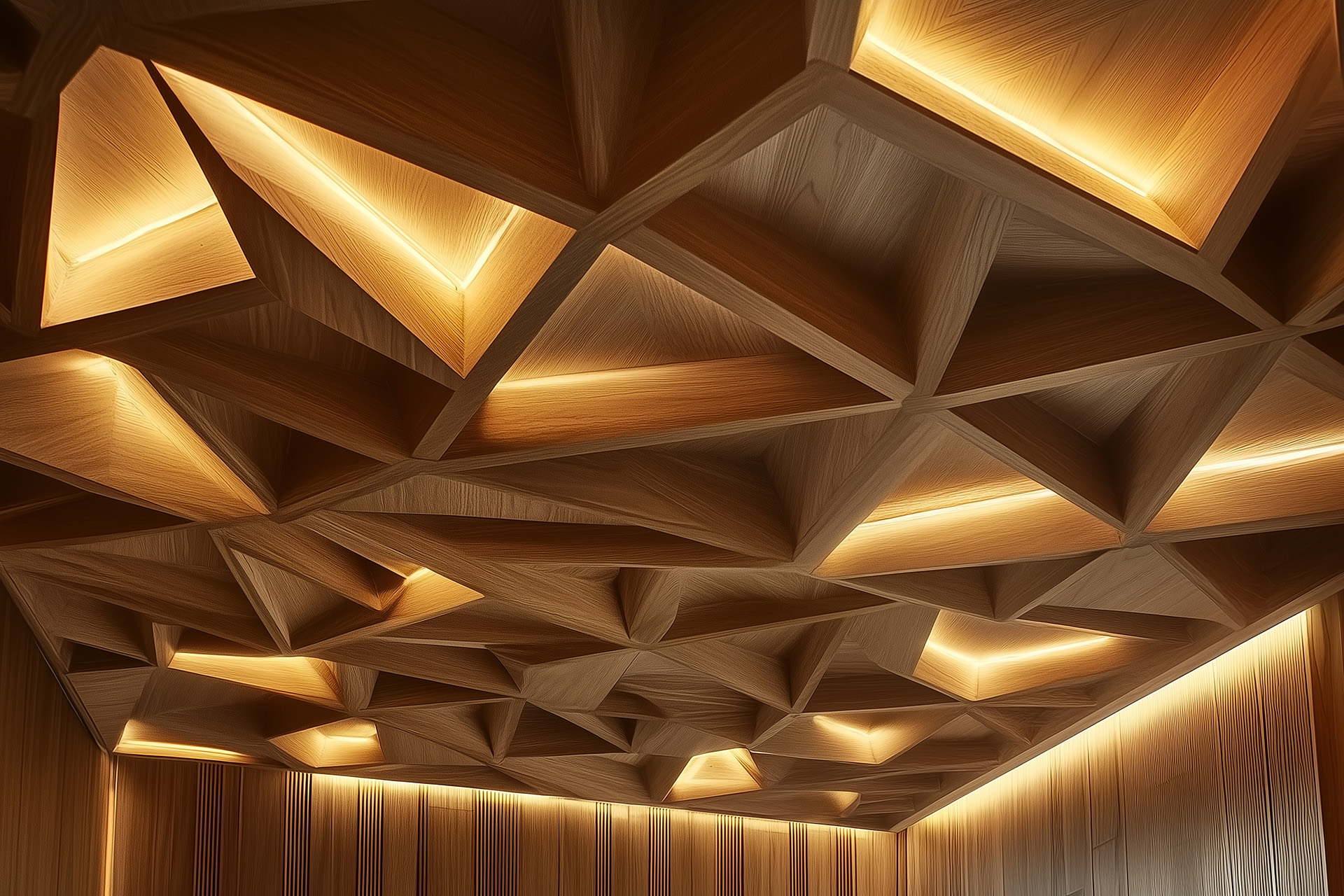 architectural sculpted ceiling