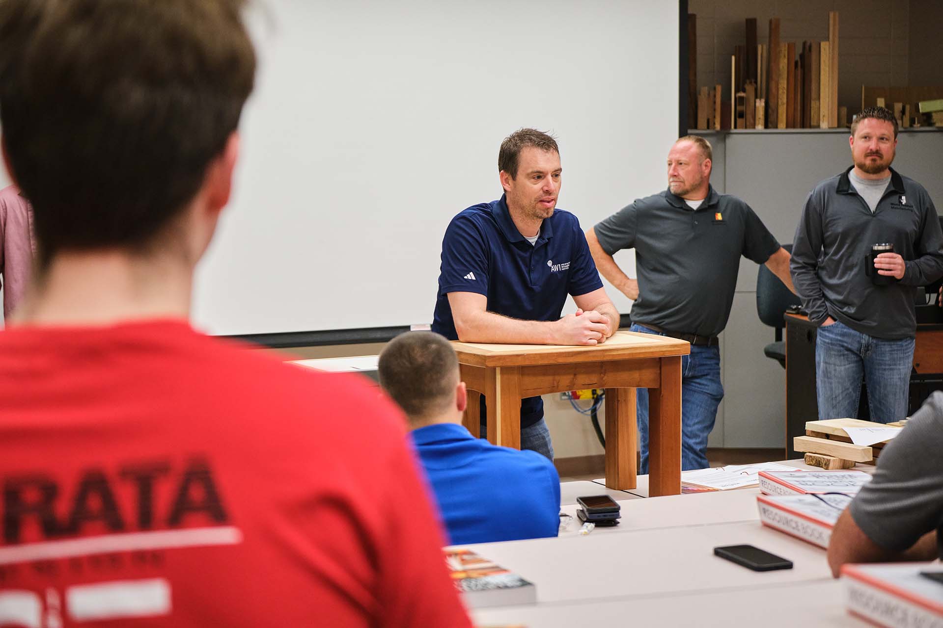 Doug Hauge teaching a class
