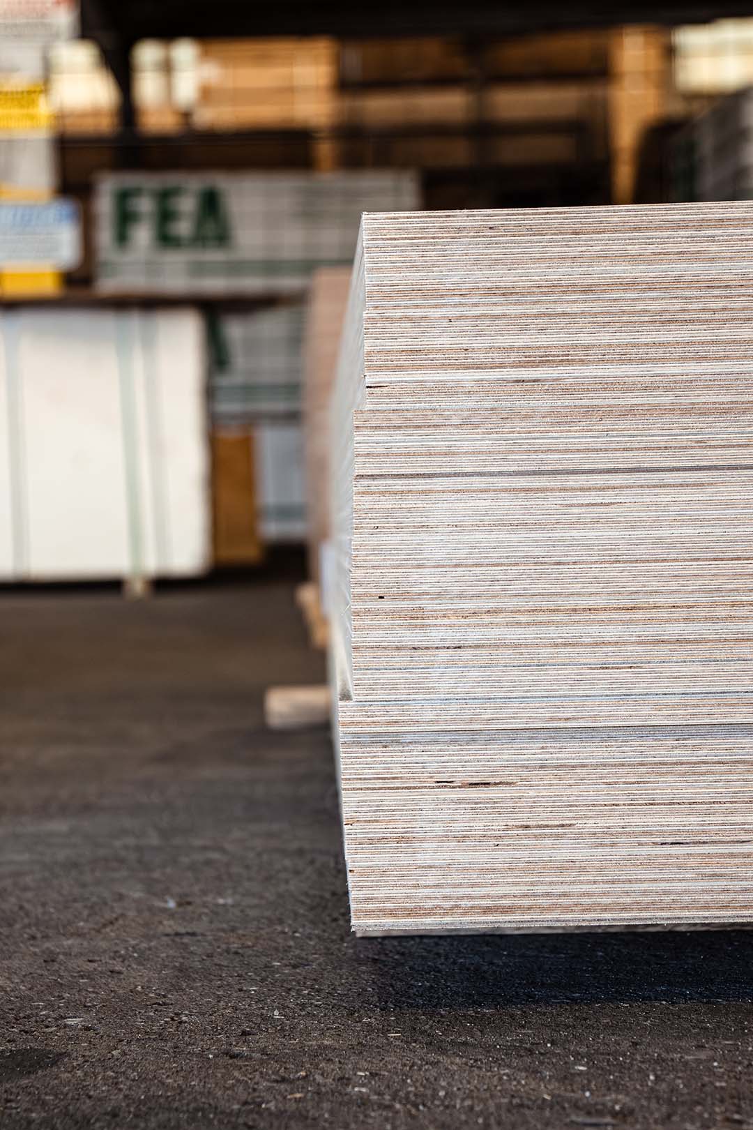 stack of baltic birch
