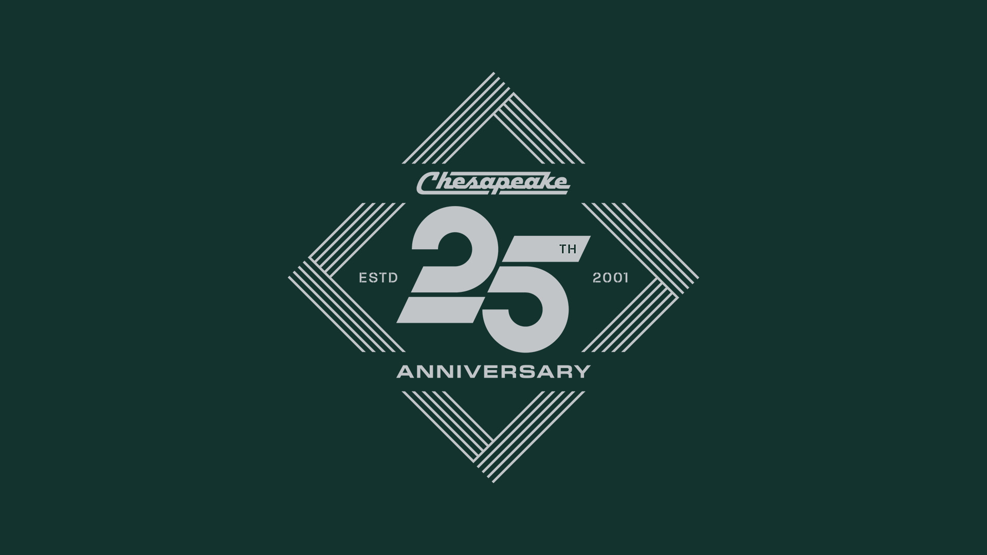 Chesapeake 25th Anniversary Badge Banner