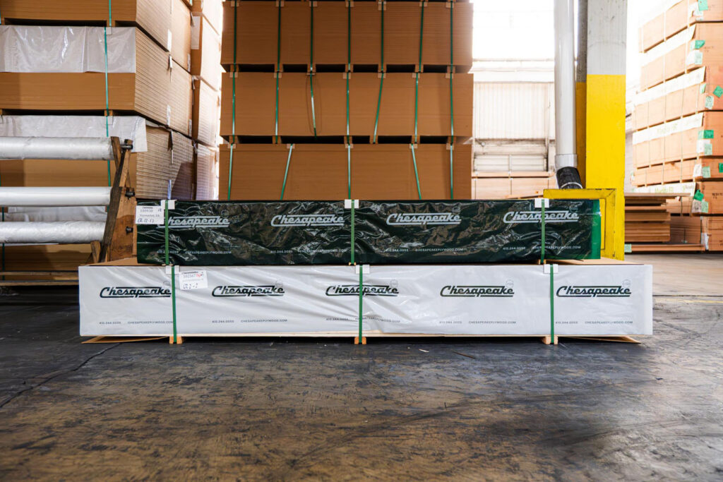 wood stacks with chesapeake covers