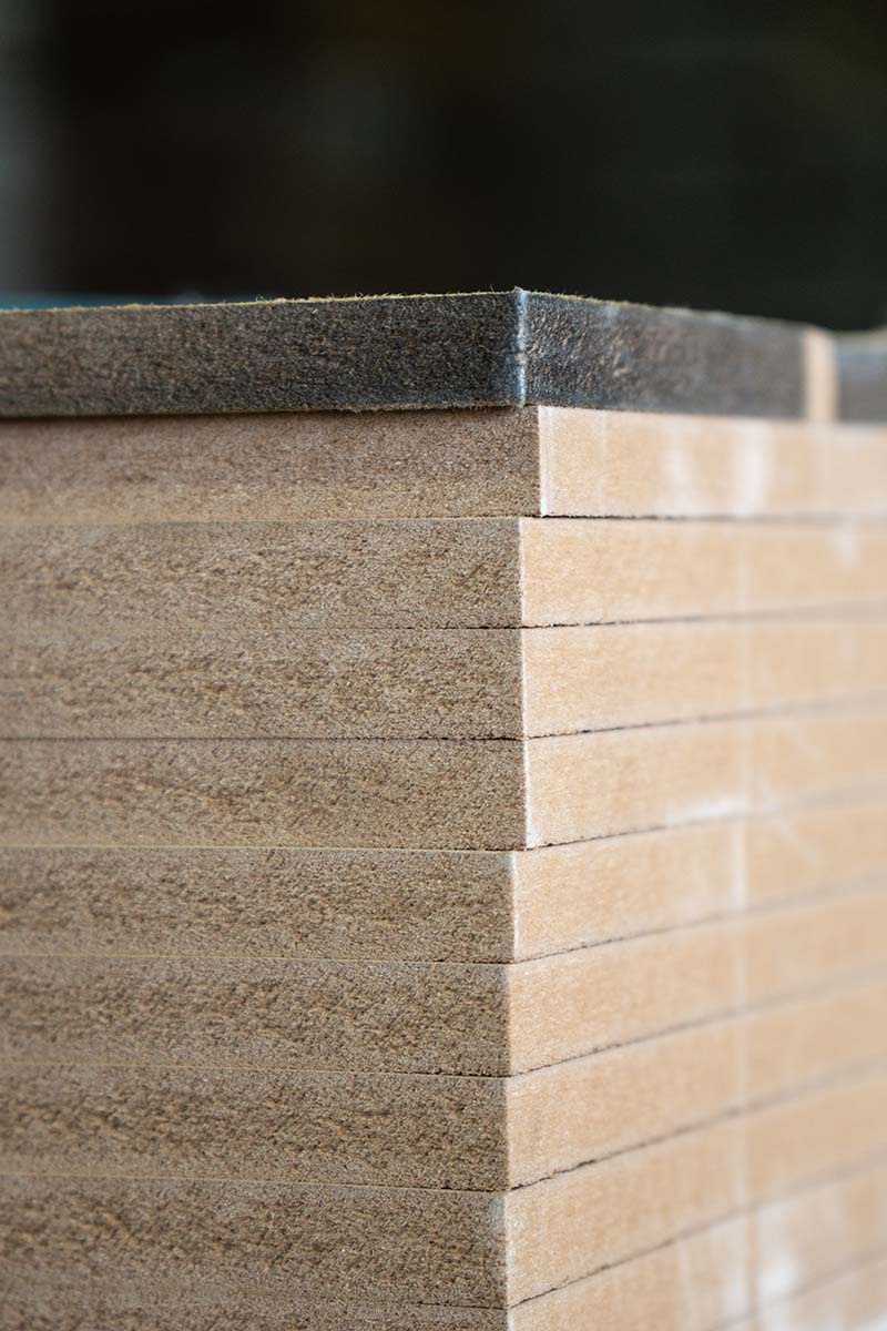 stack of ultralight mdf