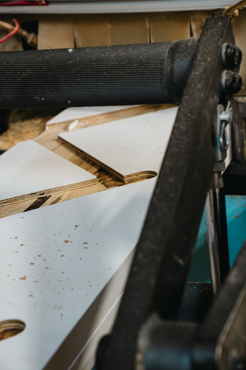stairs being manufactured