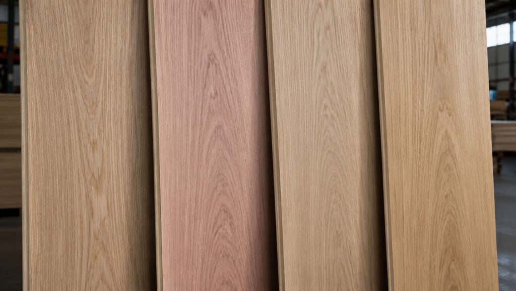 Oak Wood Panels in Workshop Display (preview)